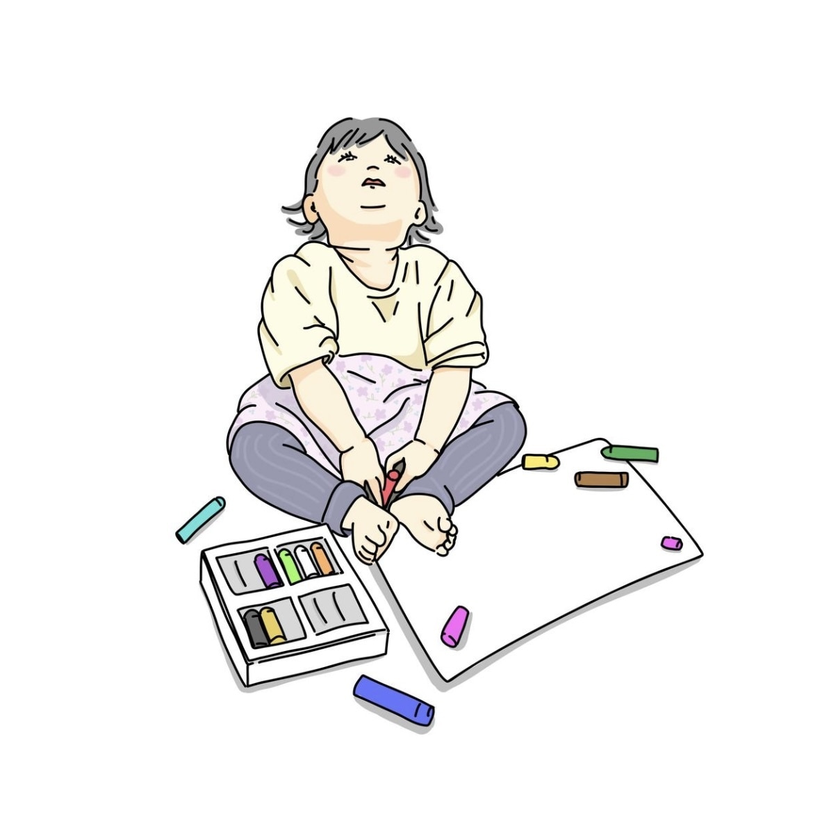デジタル、アナログOK♪お絵描きレッスンします 絵に自信がない方でも楽しくレッスン⭐︎お子様〜ご高齢の方まで イメージ2