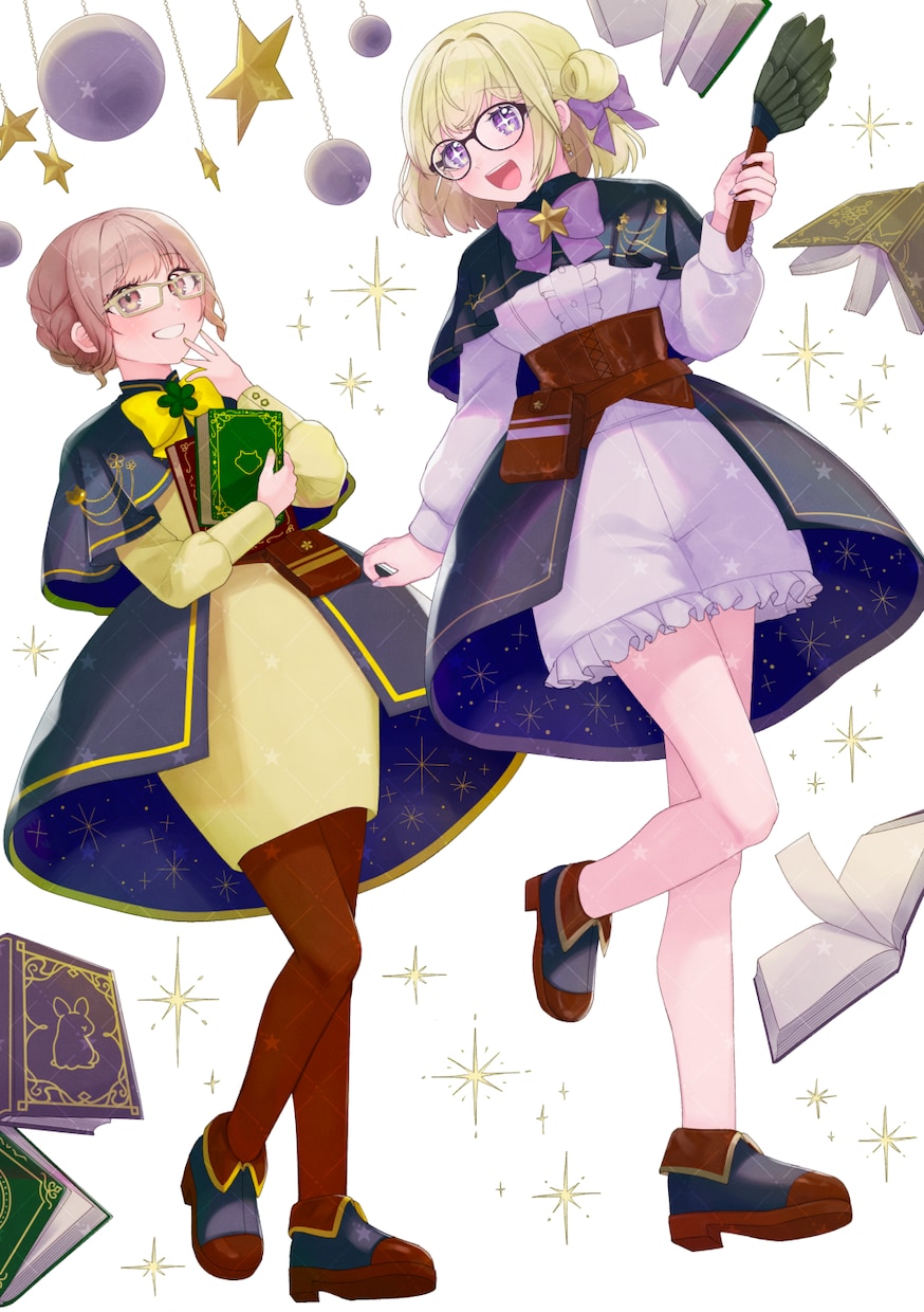 商用利用OK！可愛い一枚絵を描きます 多幸感あふれるキラッキラのイラストを提供します イメージ4