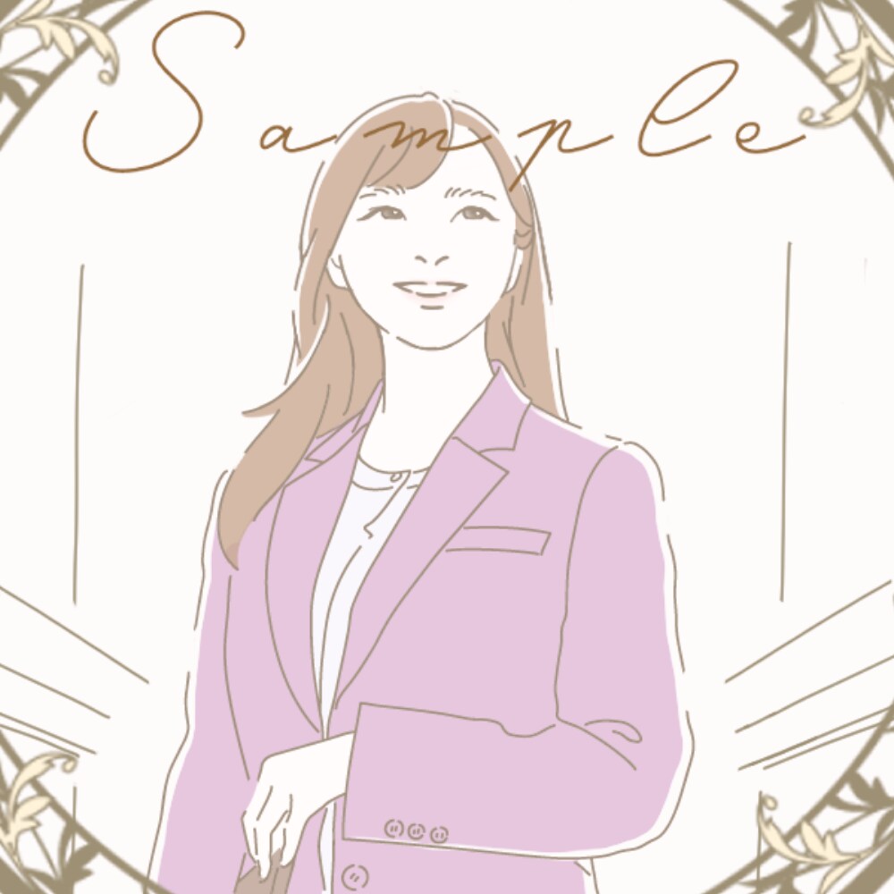写真からふんわり似ている似顔絵イラストお描きします SNSのアイコンや、ブログ、プレゼントに♪ イメージ3