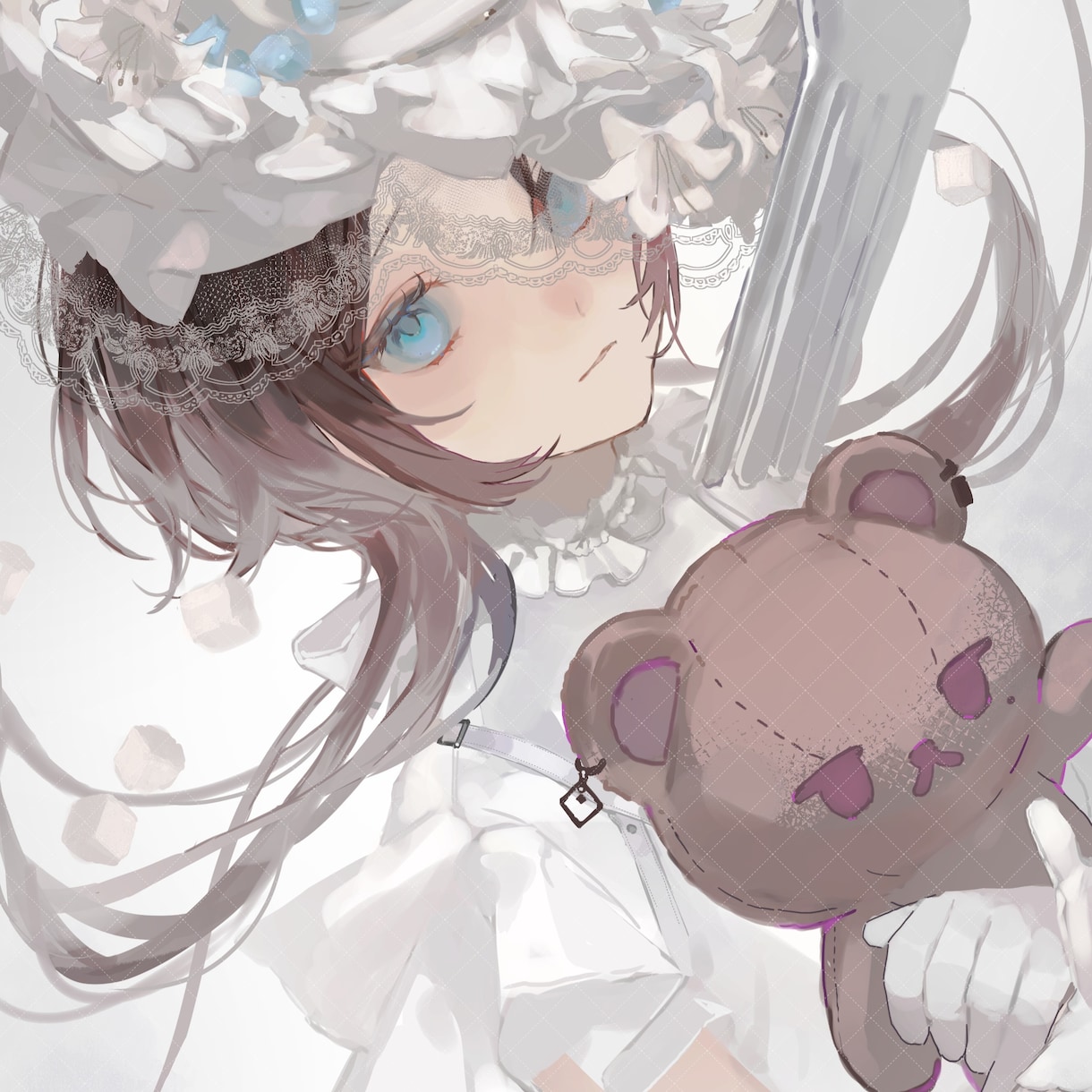 繊細で綺麗なイラストを制作します 一枚絵を必要とされる方にオリジナルのイラストをお届けします イメージ2