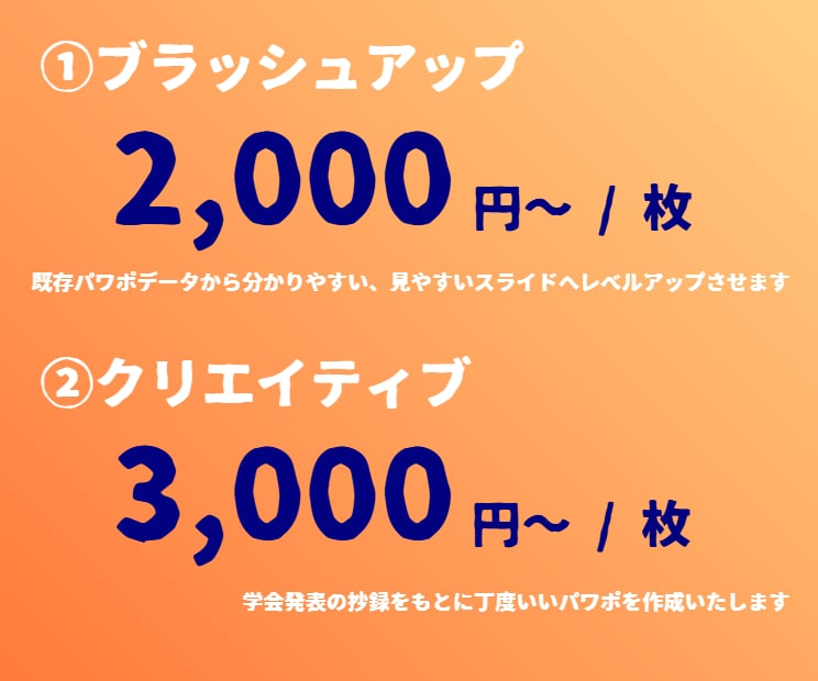 凝りすぎない！丁度いい学会発表パワポ作成します 医療従事者に寄り添い、伝わる丁寧な資料作成をお約束 イメージ4