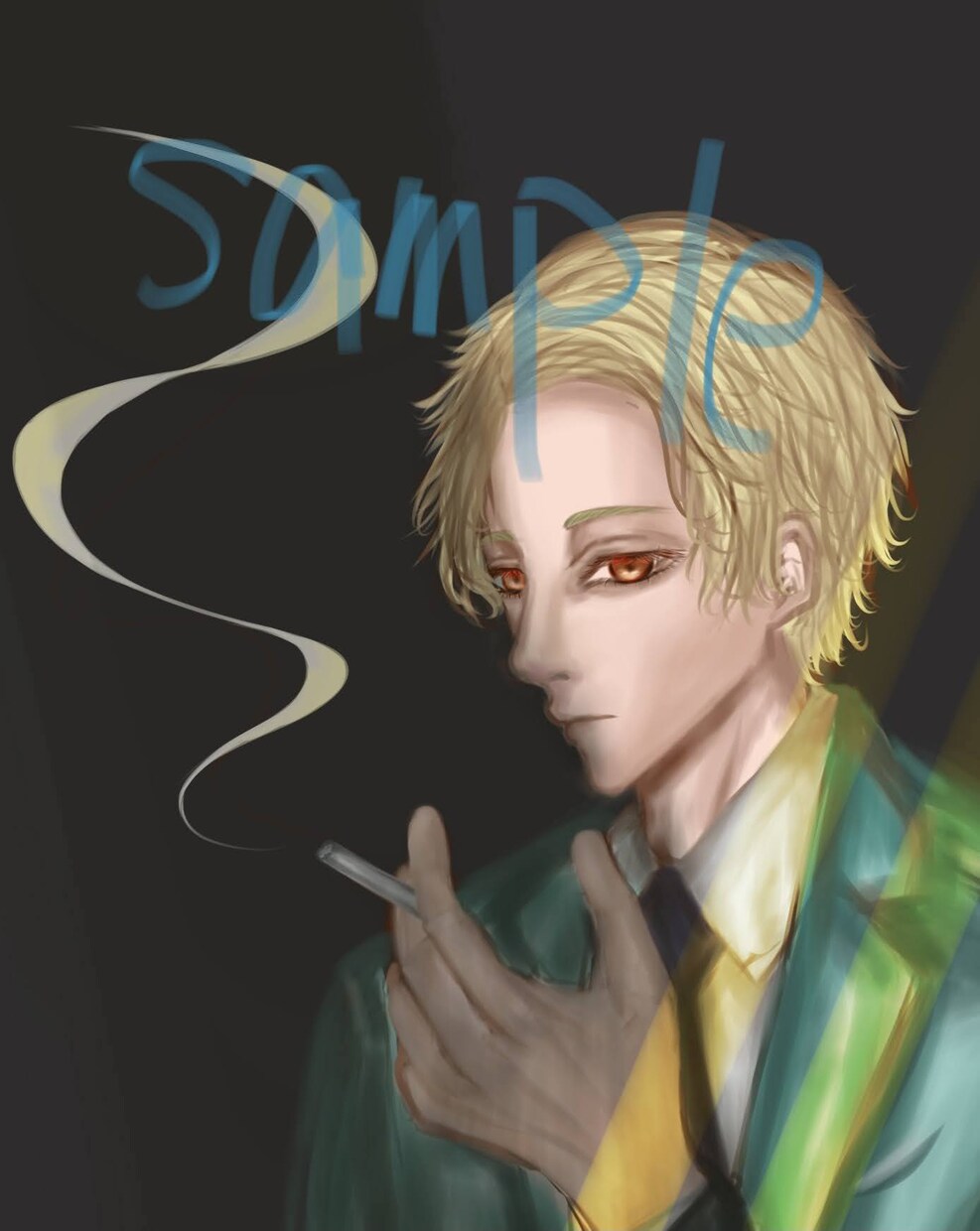 完成品販売となります 厚塗りイラスト描きました。アイコン等にどうぞ！ イメージ2
