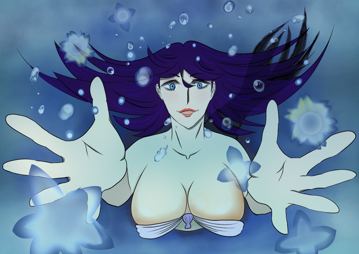 ファンタジー、エフェクト多めのイラストできます 迫力あり男女どちらもイラストが得意です！商用利用OK イメージ4