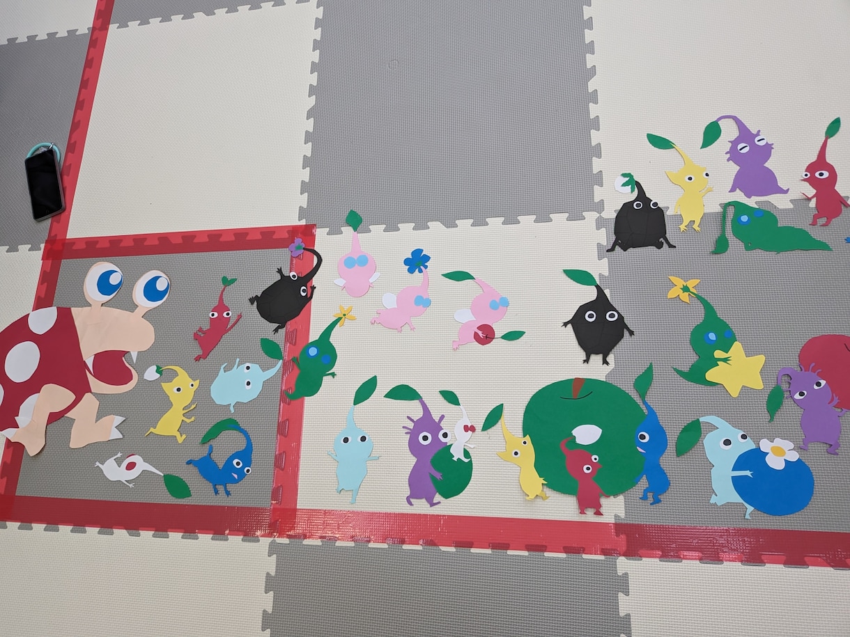 保育室等の壁面飾り作ります ゲームやアニメのキャラクターや季節に合わせた壁面飾りを作成 イメージ2