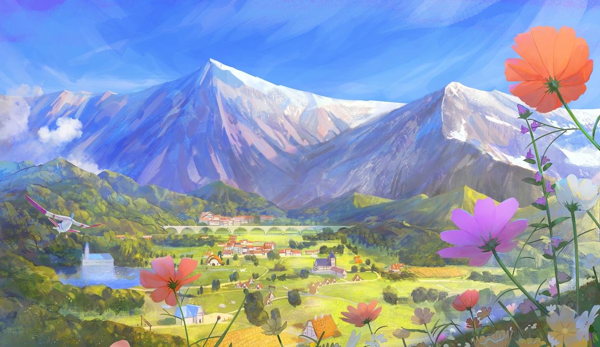 イラスト描きます イラスト描きます。背景のみキャラクターのみどちらでもOKです イメージ2