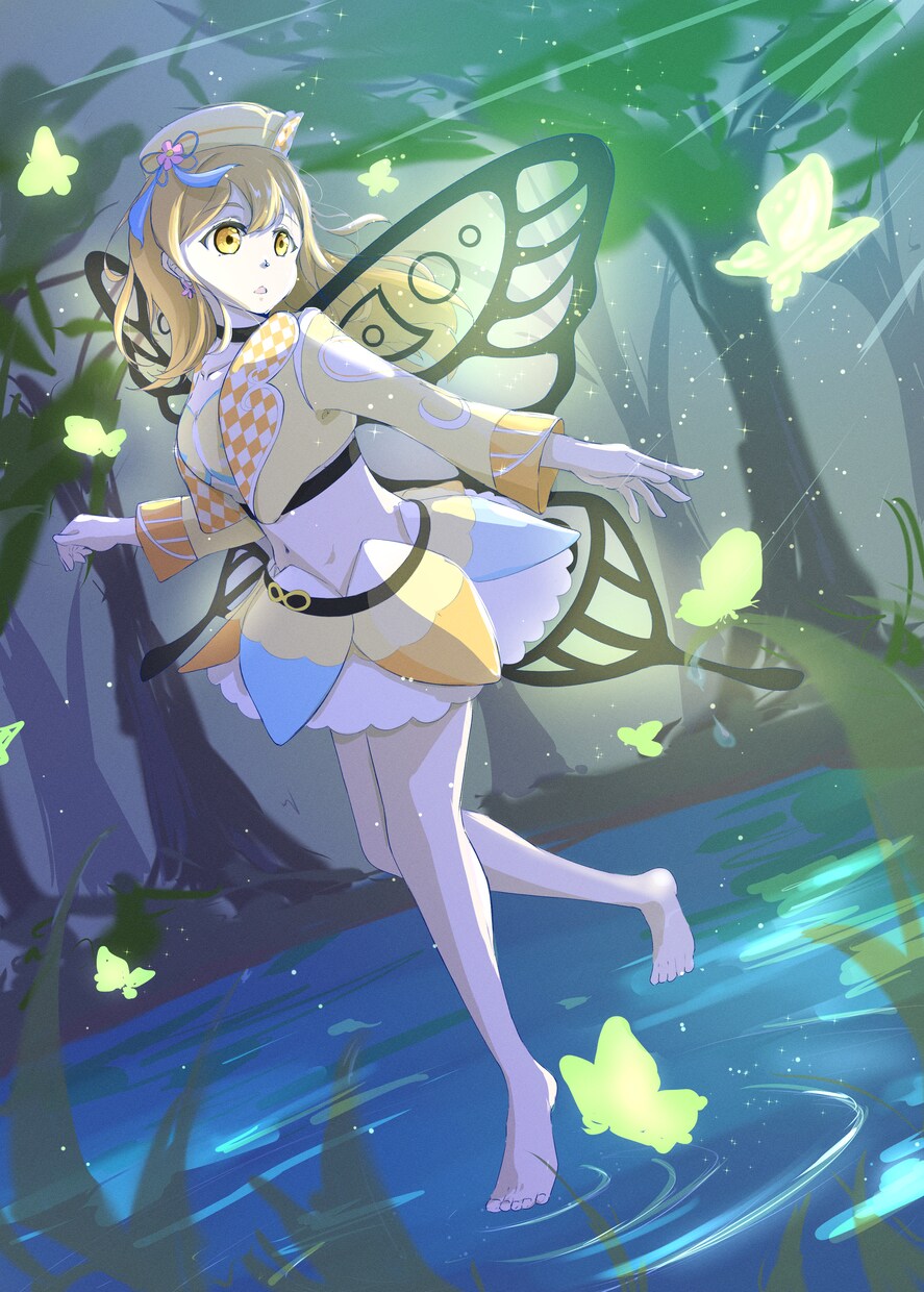 色鮮やかで可愛らしいキャラクターイラスト描きます 【最短３日】配信活動・フラスタ・広告等に イメージ5