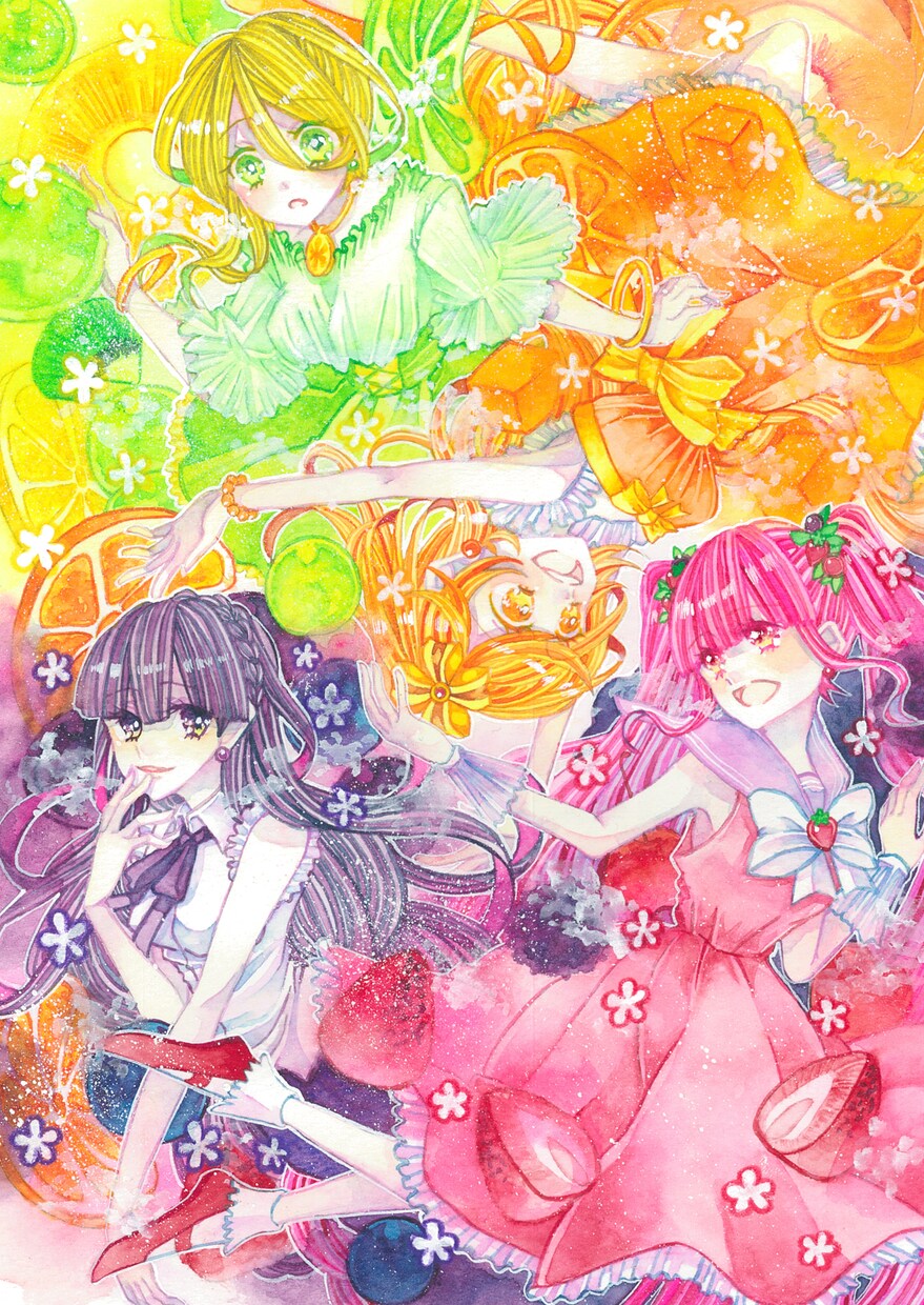 絵の具でアイコンなどを描きます アナログならではの温かさと鮮やかさを。 イメージ5