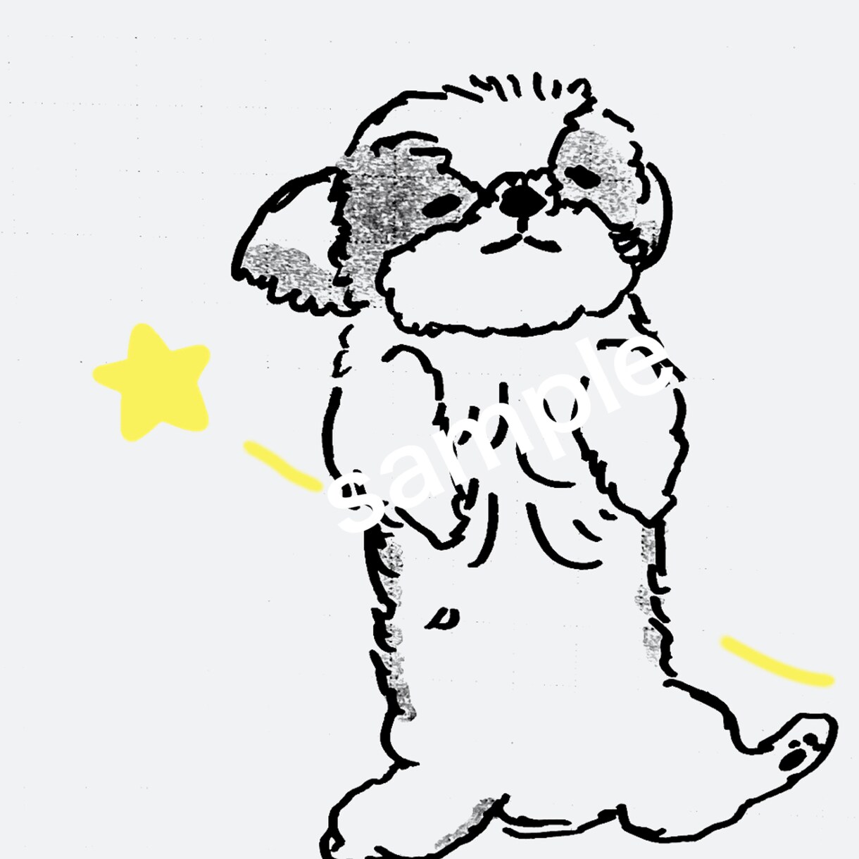 あなたの大切な愛犬のイラストを可愛く描きます 可愛さをそのまま世界に一つだけの愛犬イラスト イメージ3