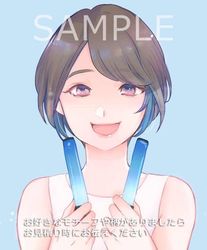SNSアイコン/似顔絵アイコン描きます 可愛い女の子が得意です♪SNSで目を引くあなただけのイラスト イメージ10