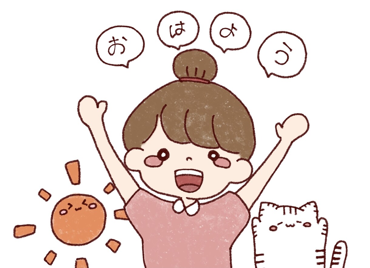 ゆるふわ手書き風イラスト描きます ヒトはもちろん動物などもok´`* snsなどにオススメです イメージ3