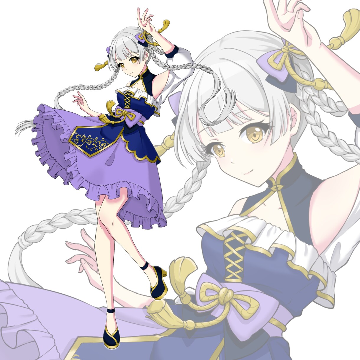 オリジナルのキャラクターデザインを作成します 活動者様向け、カラーラフ修正無制限、好きを詰め込む イメージ2