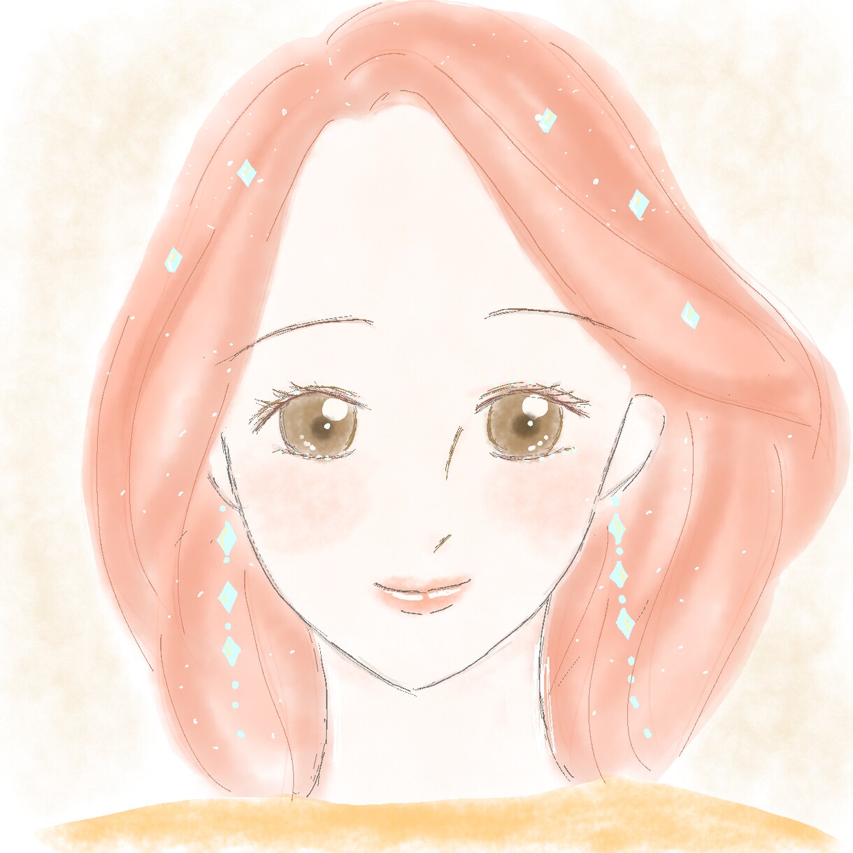 あなたを女神にします SNSアイコンにおすすめです。 イメージ3