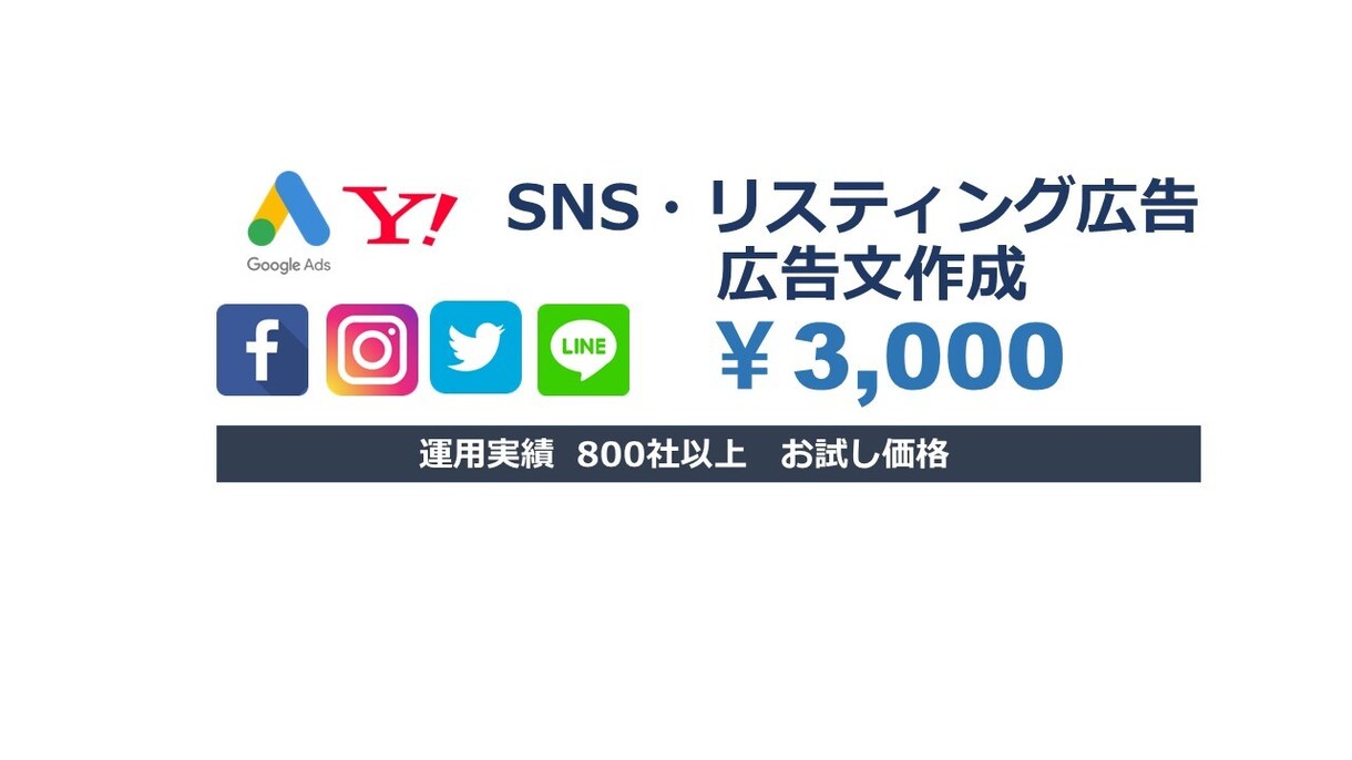 効果的なWEB広告の広告文を作成します テキスト広告の新規作成から改善のための効果的な広告文を作成 イメージ1