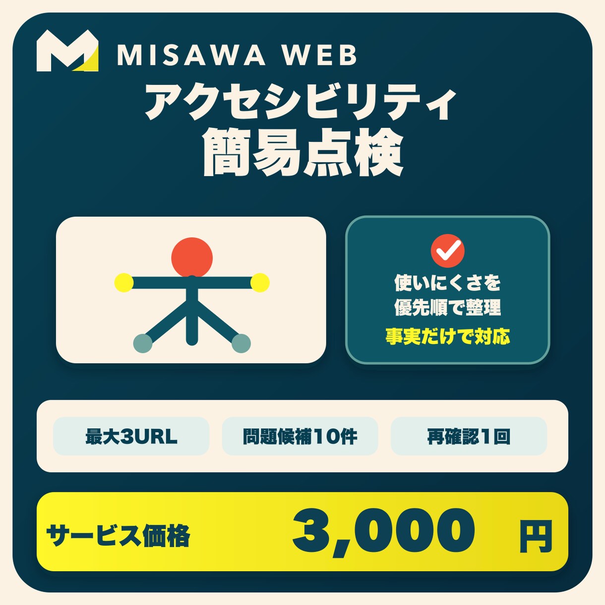 ホームページをアクセシビリティ点検します 公開3URLの使いにくさを優先順で整理します イメージ1