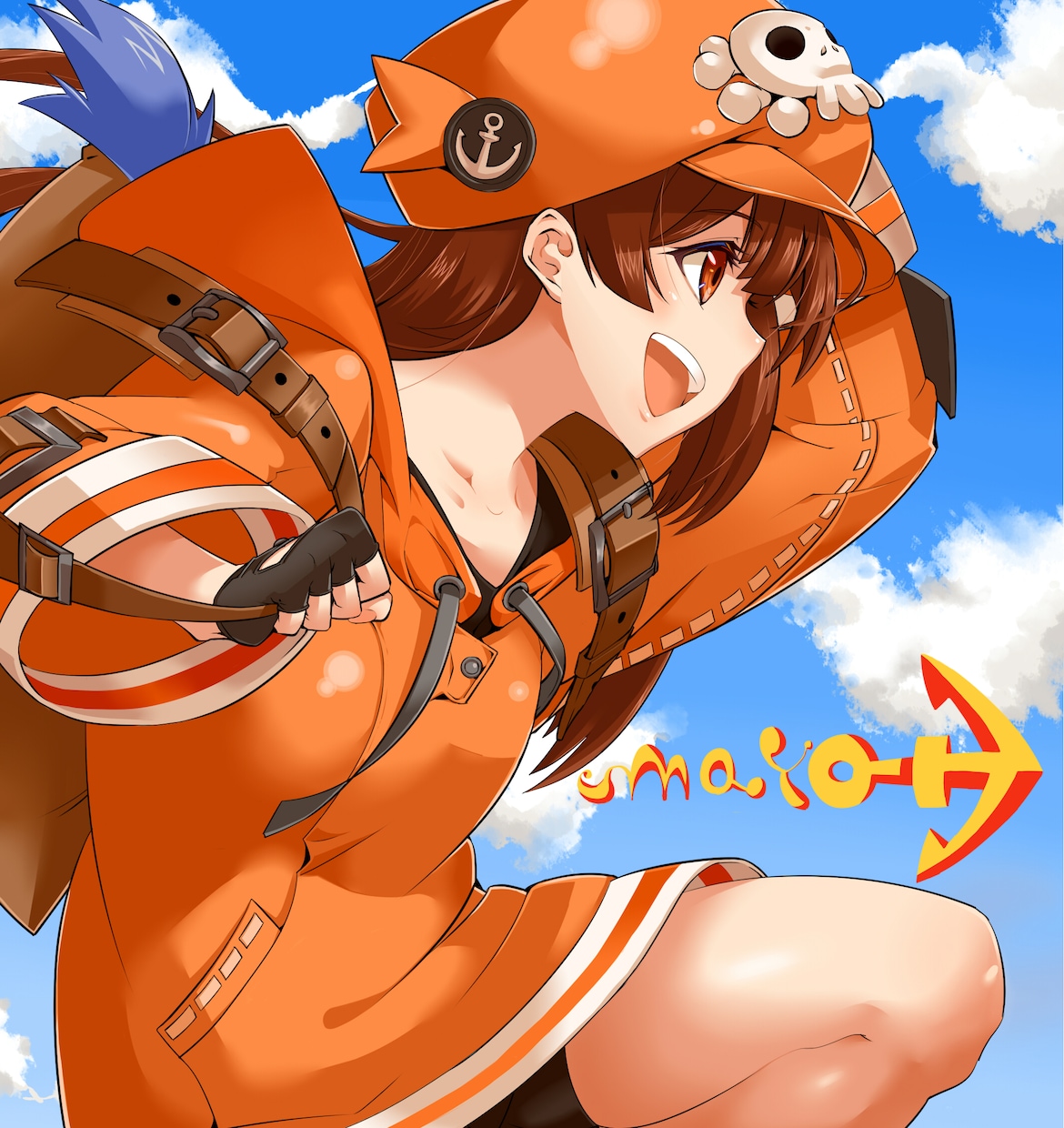 バストアップ（腰上）のイラストを描きます パリっとしたアニメ塗りで格好良く仕上げます！ イメージ1