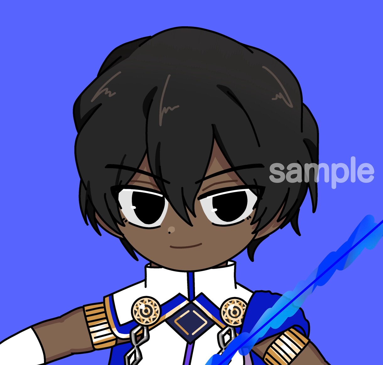ちまっとかわいい！貴方だけのアイコンを描きます SNSアイコンにピッタリ！かわいいミニキャラを描きます！ イメージ3