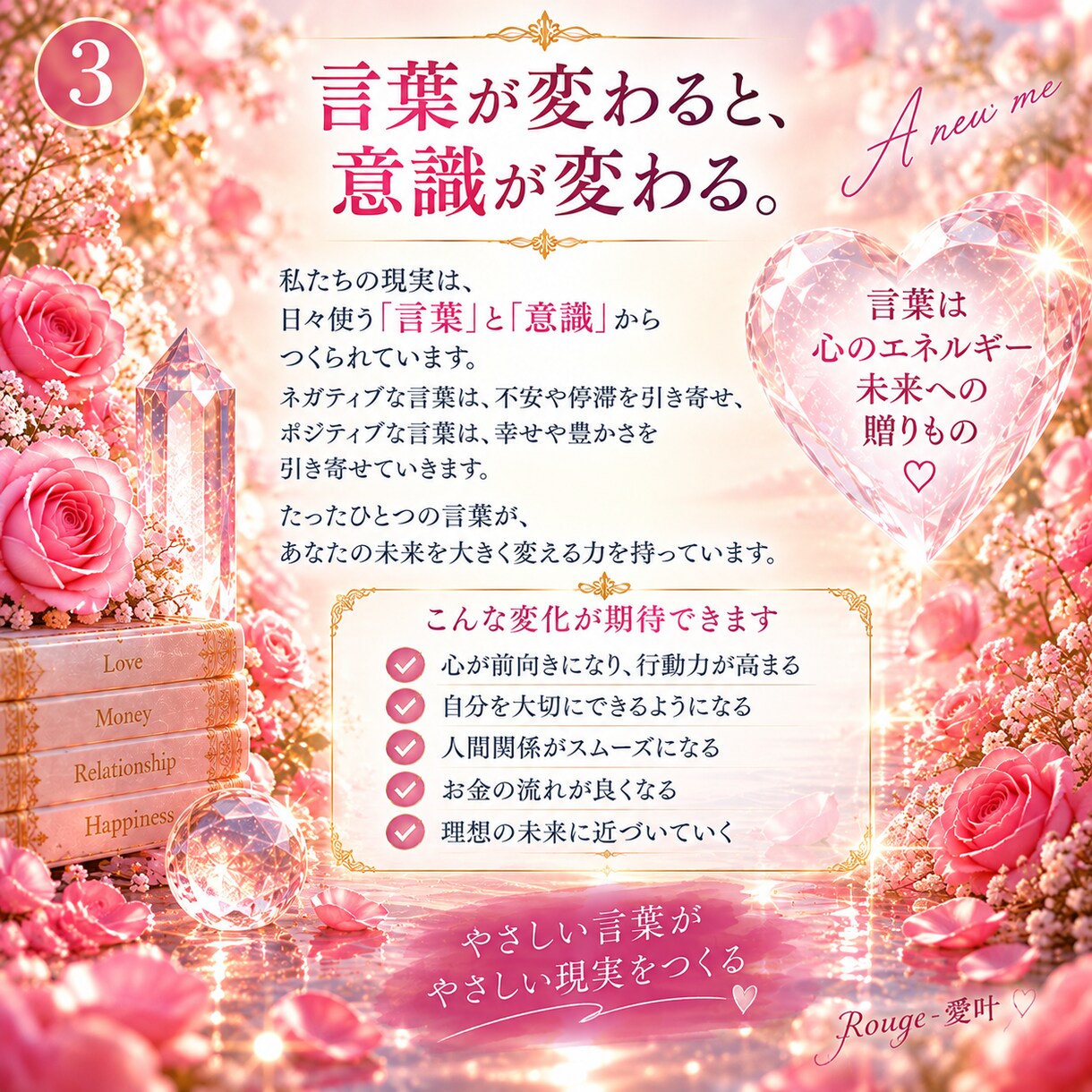 30日間の言霊で心とご縁を整えます 恋愛・お金・人間関係を言葉の力で整える30日間 イメージ3