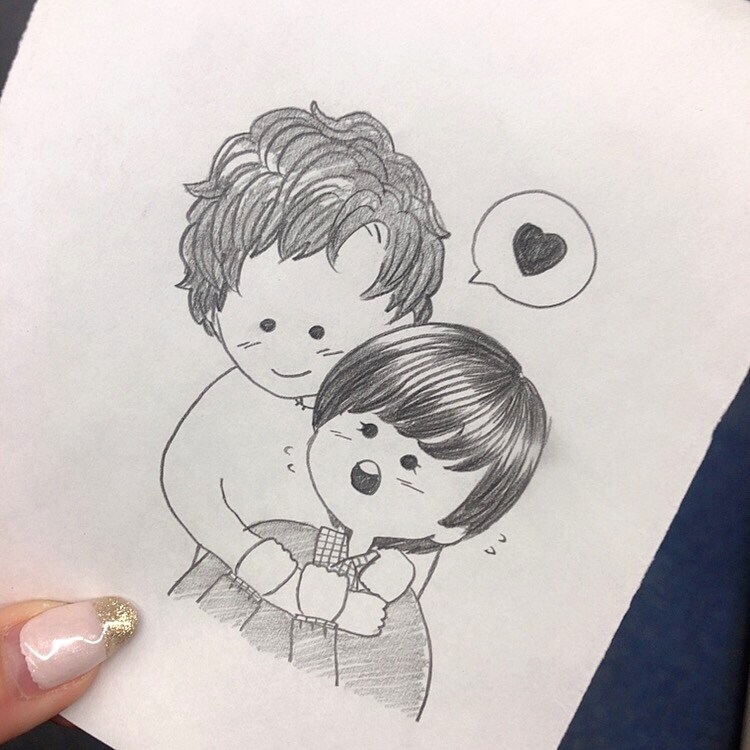 可愛いモノトーンイラスト書きます 好きを詰め込んだモノトーンイラストいかがですか？ イメージ8