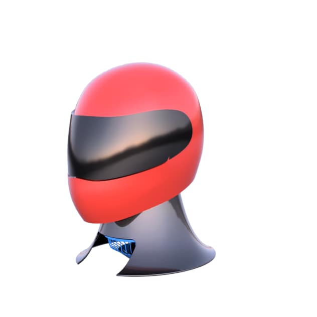 ヘルメット内部乾燥ラックの3Dデータます 夏のライダー必須！ヘルメット乾燥 イメージ1