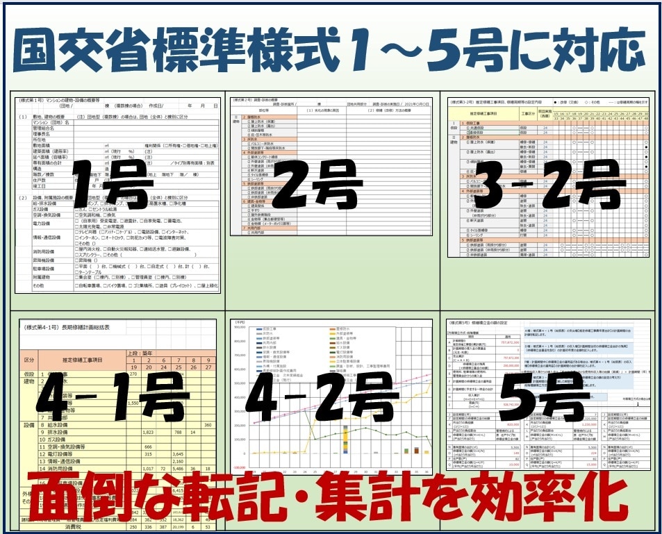 マンション長期修繕計画見直し業務を支援します 修繕積立金・将来収支シミュレーション イメージ5
