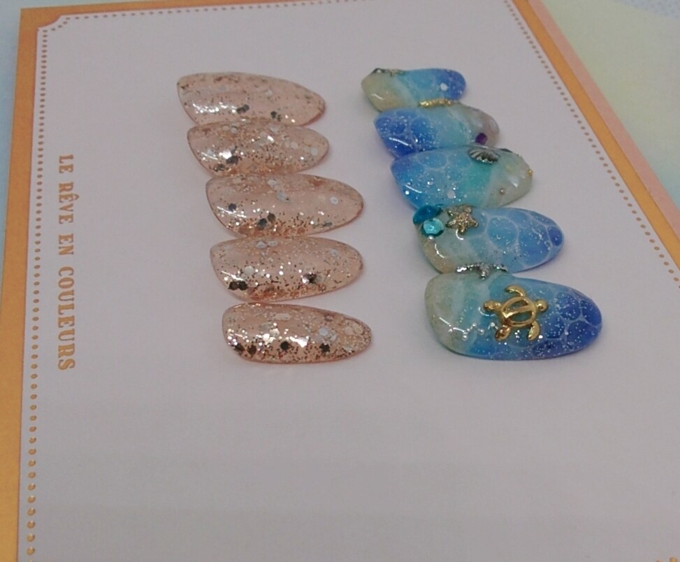 海辺の様なデザインになります 海やプールで注目間違い無し？！ イメージ2