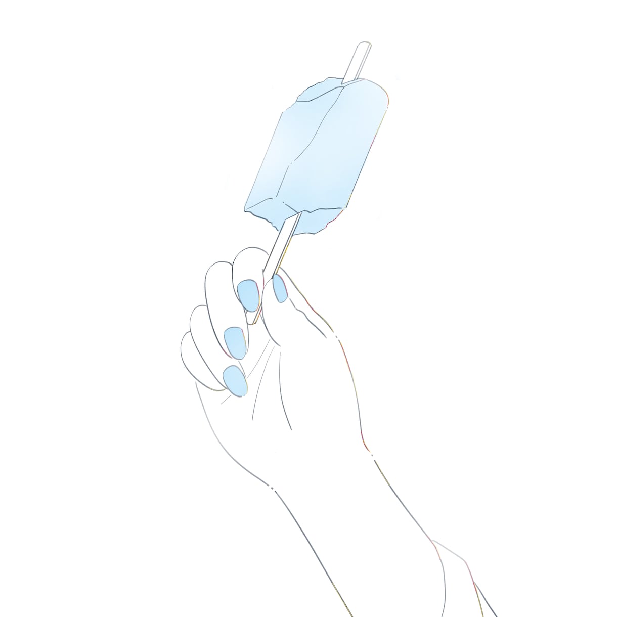 限定価格◎透明感・爽やかな女の子のイラスト描きます 黒髪清楚で透き通るような女の子のイラストが得意です！ イメージ3