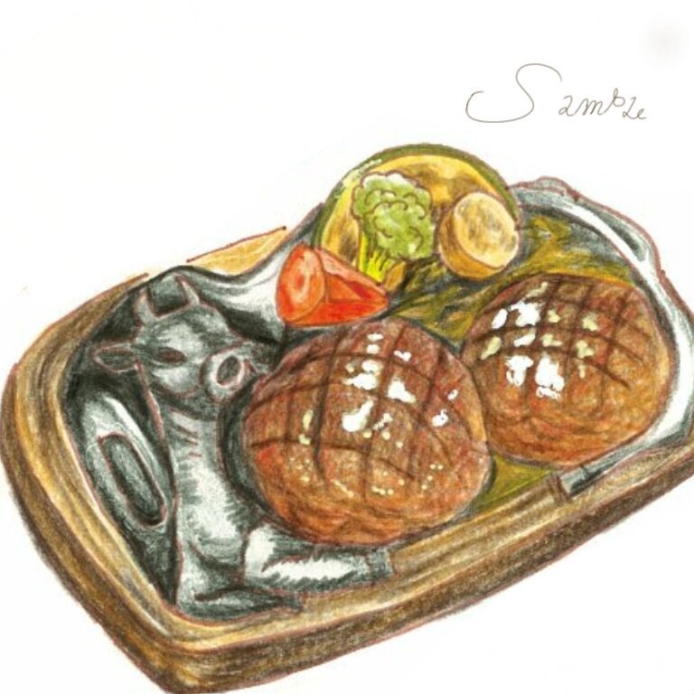 最速当日納品！食べ物のイラスト描きます リアルもキャッチーもおまかせください！(セット価格も！) イメージ9