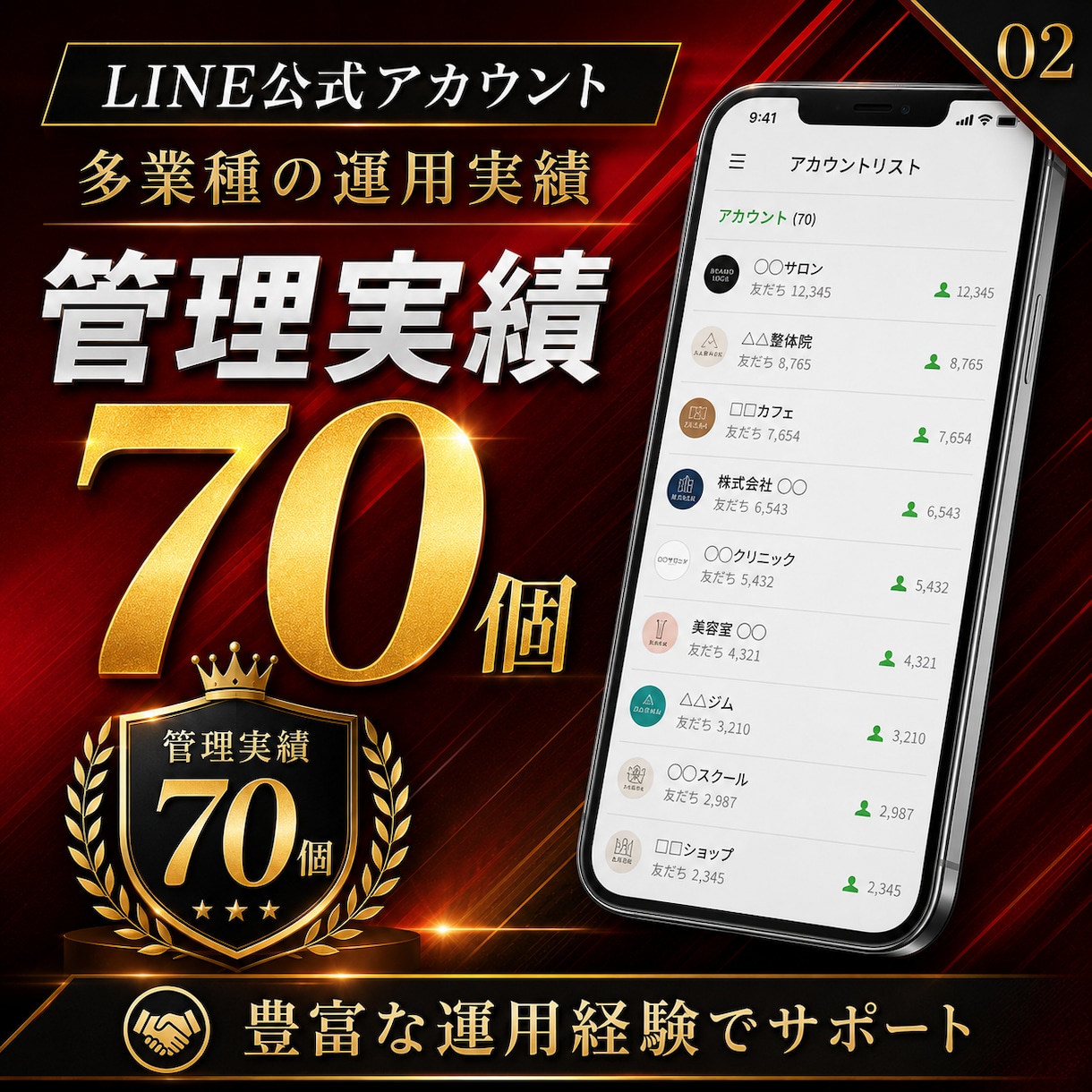 公式LINEの運用代行■企画・配信・分析をします 公式LINE運用代行｜配信・分析まで対応 イメージ5