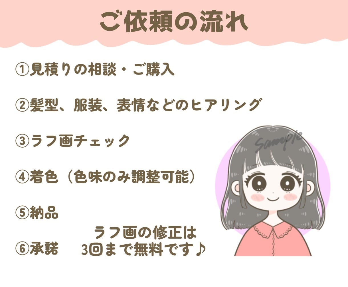 お手頃価格◎キュンとかわいい一枚絵イラスト描きます 副業ママや家族・親子様に◎吹き出し等のイラスト描きます イメージ4
