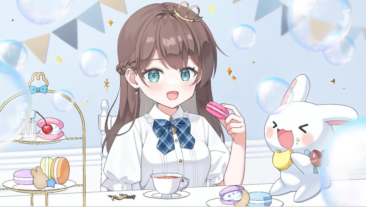 立ち絵、スチル、サムネに！かわいい女の子描きます ―もちぷにっとしたかわいさが自慢です！ イメージ8