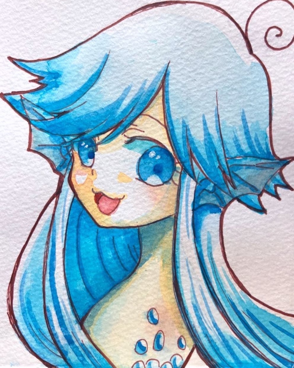 アナログ手描きであたたかみのあるイラストを描きます 美大卒イラストレーターが手描きであたたかいイラスト描きます イメージ2