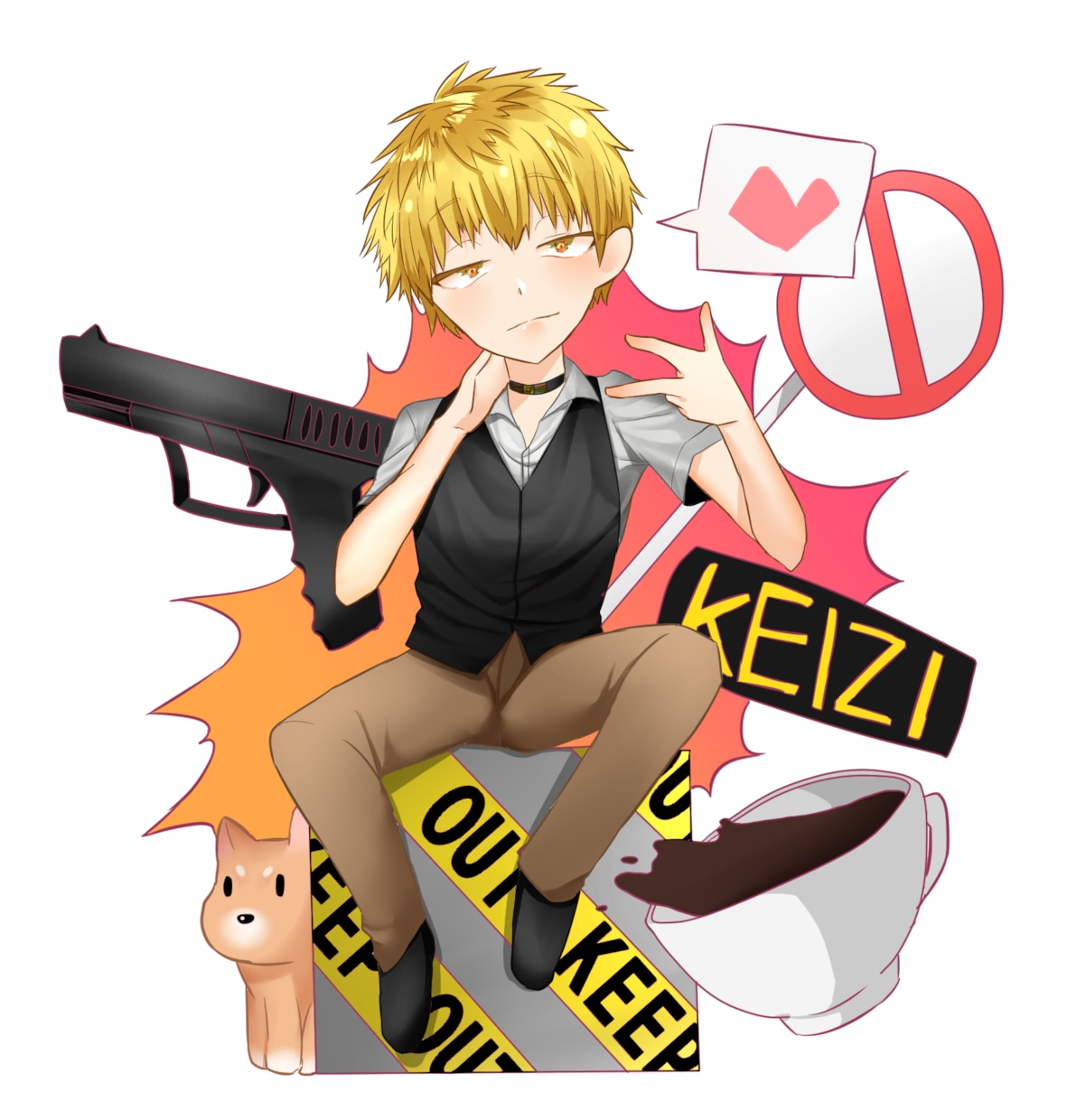 かっこいい男性キャラ描きます 貴方だけのオリジナルキャラから既存キャラまで提供します！ イメージ7