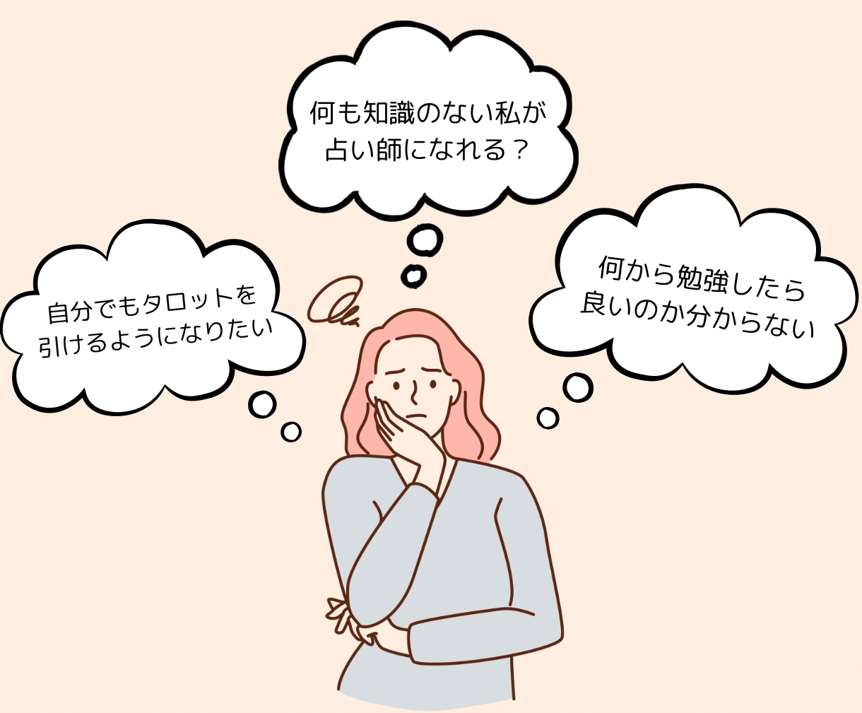 初心者さま歓迎♡あなたの占い師でビュー応援します アフターフォロー充実！期間を設けず、質問や疑問に対応します！ イメージ2