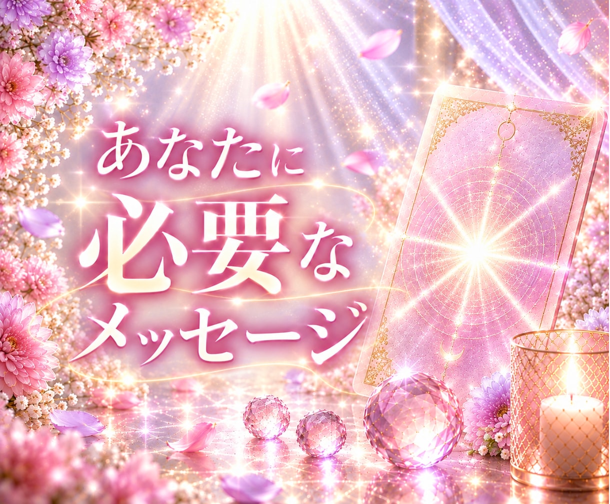 あなたに必要なメッセージ──霊感霊視でお届けします 心の迷いや葛藤を丁寧に読み解き、次の一歩を選ぶための気づきへ イメージ1