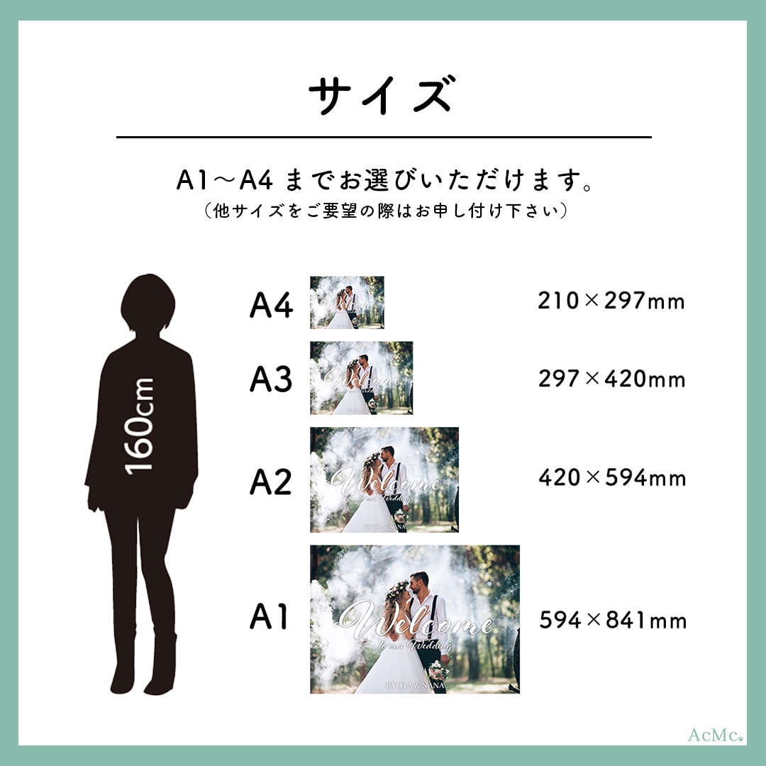 実績No.1＊フォトウェルカムボードを作成します 高品質なのに低価格！パネル納品でそのまま飾れる｜圧倒的コスパ イメージ9