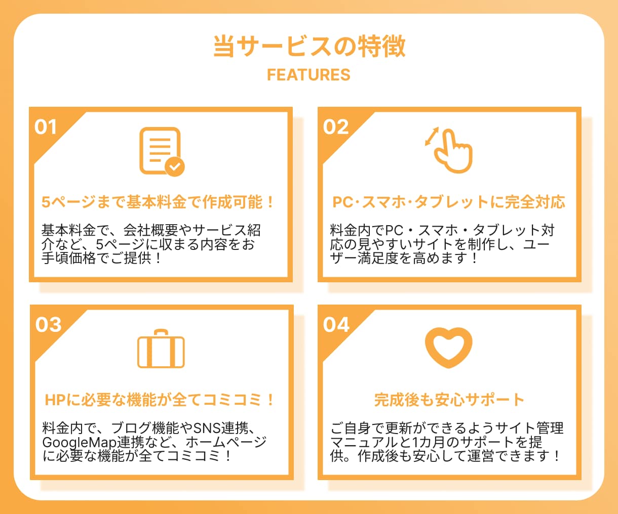 WordPressで更新可能なホームページ作ります 士業、飲食、建設、居酒屋、不動産、介護、ピアノ教室、ジム 等 イメージ2