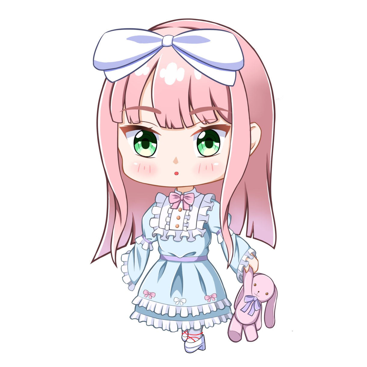 商用利用可★甘ロリ少女のイラストを販売します SNSやグッズ制作にすぐ使えるイラストをお求めの方にオススメ イメージ2