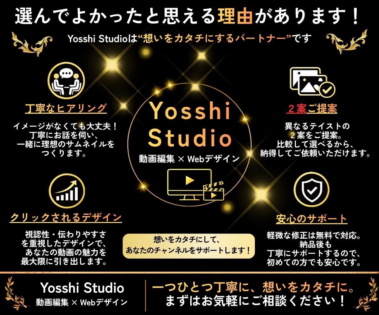 YouTubeサムネイル制作します 一枚一枚、想いを込めて丁寧に制作します！ イメージ4