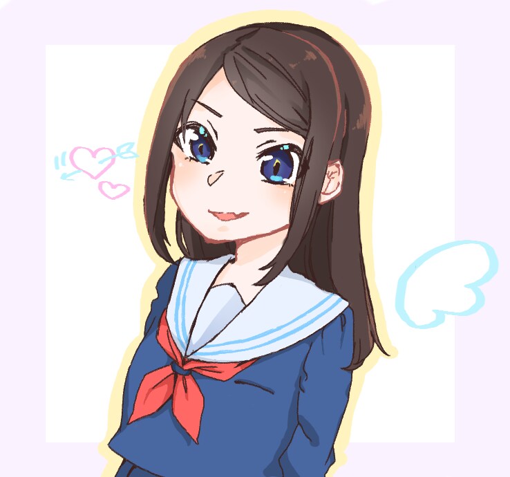 最短3日！お好みの可愛いふわふわ女の子描きます 観賞用・SNS用・歌ってみた・サムネイルなど！用途自由！ イメージ8