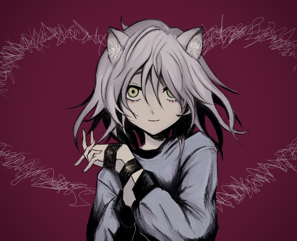 ダークでアンニュイなイラストを描きます ボカロMV、歌ってみた動画イラストが得意です！ イメージ1