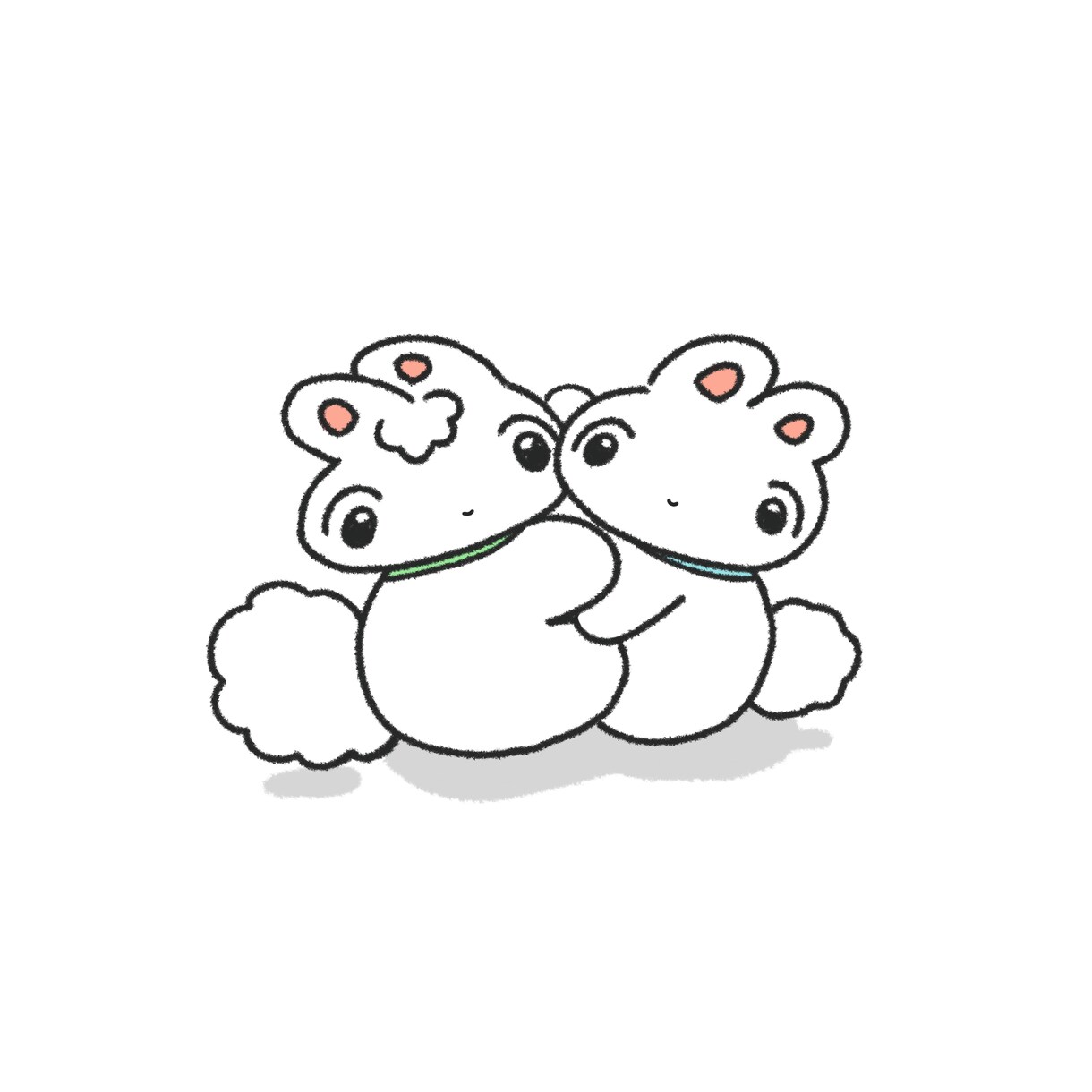 ゆる〜い、かわいい〜、SNSアイコン描きます アイコンをゆるゆるイラストに変えませんか？ イメージ6