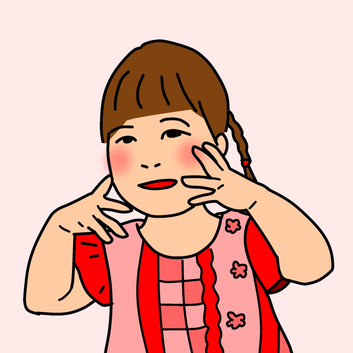 小物追加無料！ほっこりする似顔絵を描きます その人らしさを込めた、思い出を残す似顔絵 イメージ5