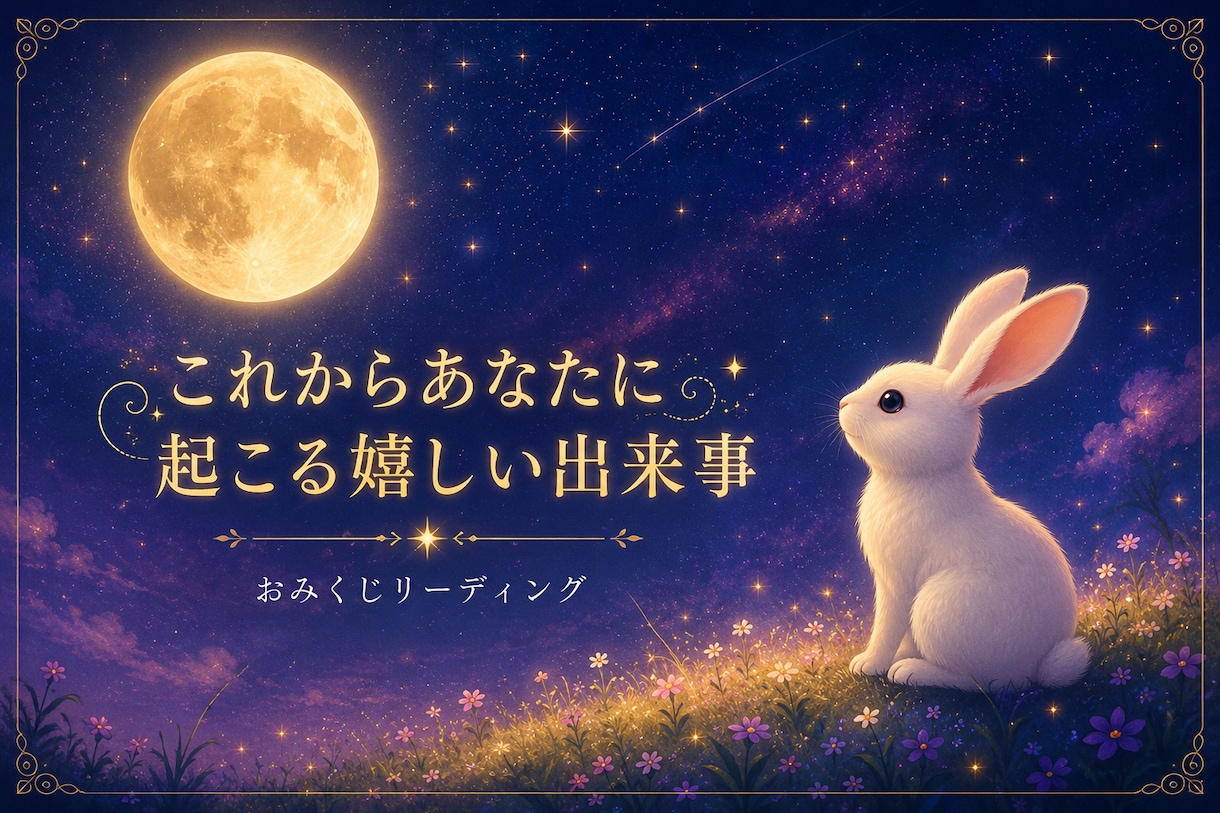 近未来に訪れる嬉しい出来事をお伝えします 〜あなたの今に希望の光を届けるリーディング〜 イメージ1