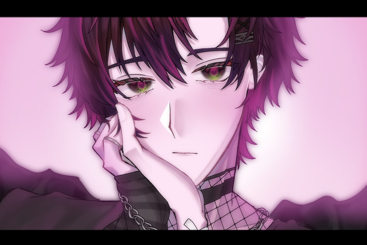 安く、歌ってみたサムネイルイラストを描きます 丁寧に仕上げるので、目を惹かれる作品を作ります。 イメージ2