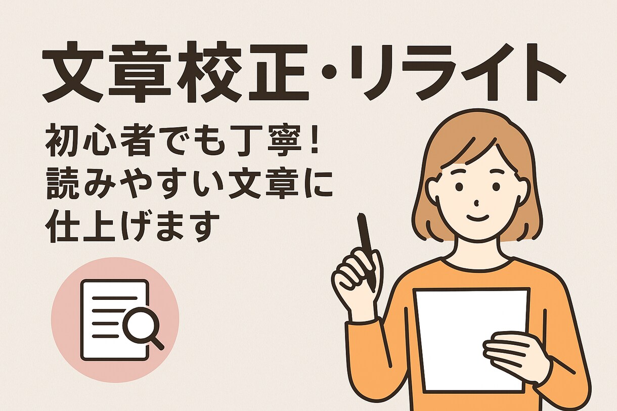 初心者OK体験談・レビュー記事も対応します 初心者でも丁寧！読みやすい文章に仕上げます イメージ1