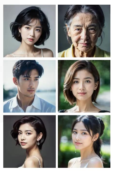 SNSでバズるAIタレント画像・動画生成します 業界最高級！話題作りや商品PRに最適な画像・動画を提供します イメージ2