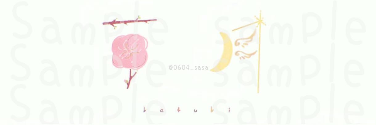 最短3日！ゆるくて可愛い名前ロゴ/サイン描きます 修正無制限！サイン、グッズ、SNSヘッダーなどに！ イメージ3