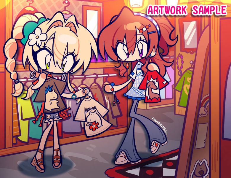 平成カワイイ！デフォルメイラストお描きします ポップで懐かしい雰囲気のイラストをお届け！商用利用OKです♪ イメージ10