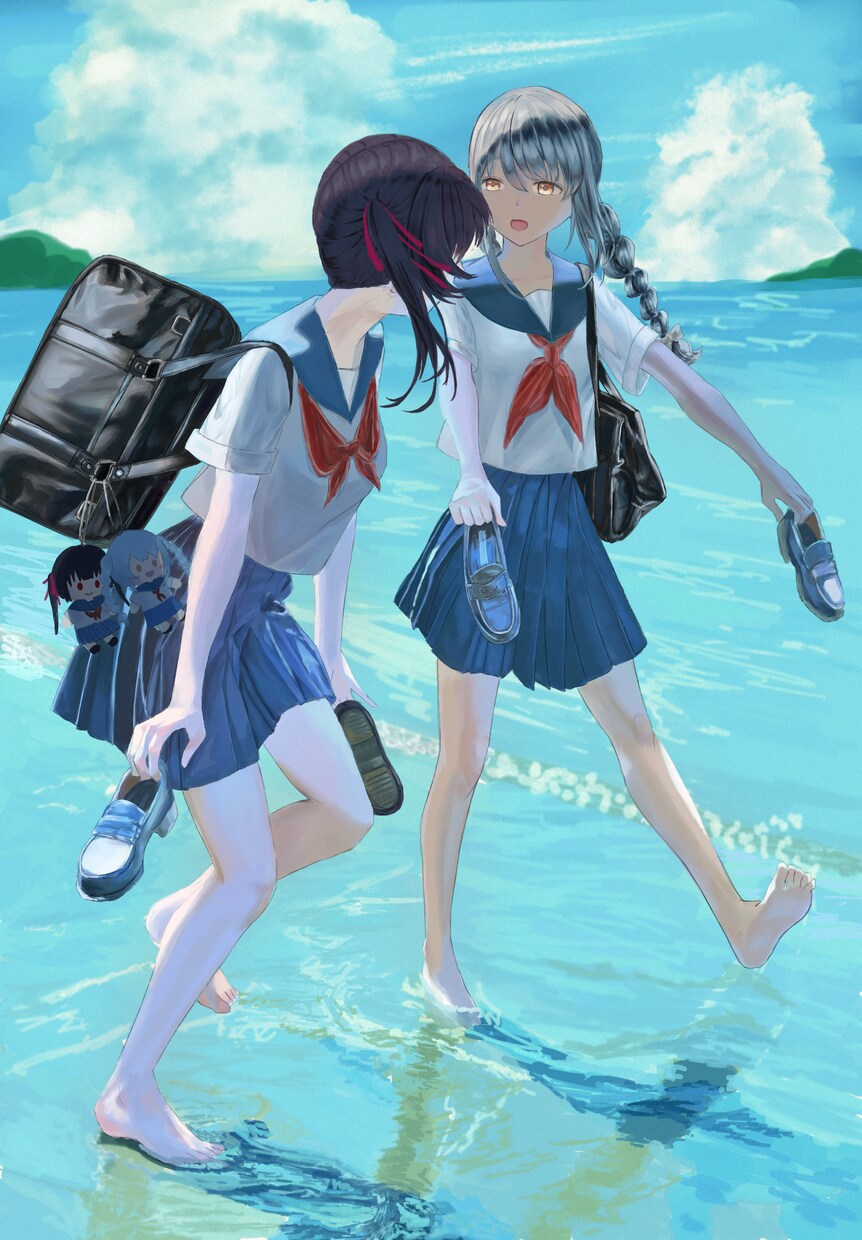 魅力的な女の子のイラスト描きます ストーリーを感じられる絵を描きます。部屋などにも飾れます イメージ5