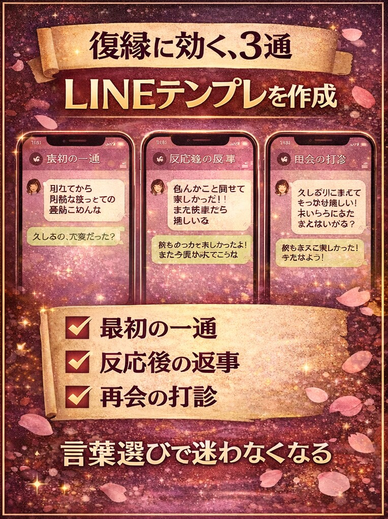今やる事が分かる【復縁】30日ロードマップ作ります 迷いを“行動”に変える30日やることやめることが一瞬で分かる イメージ5